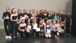 Két kapuvári táncos sikere a pécsi Országos táncversenyen